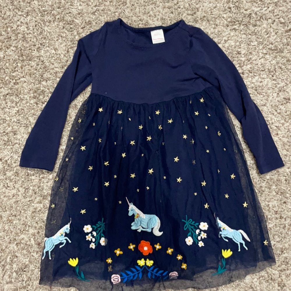 Hanna Andersson unicorn dress